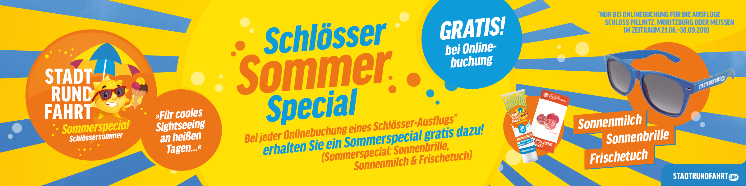 Schlösser-Sommerspecial zum Ausflug buchen