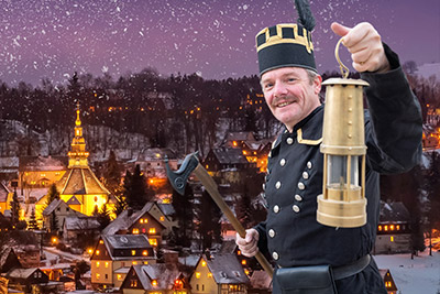 Bergmannstour Weihnachtsdorf Seiffen