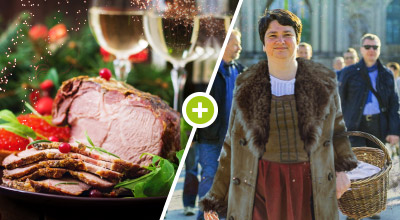 Stadtführung Dinner & Wein