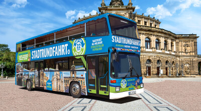 Ausflugsbus Doppeldecker in Dresden zur Miete