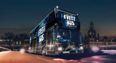 Party-Eventbus Doppeldecker in Dresden zur Miete