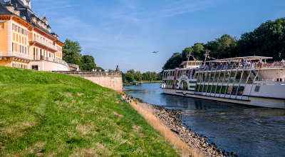 Schifffahrt Dresden nach Pillnitz